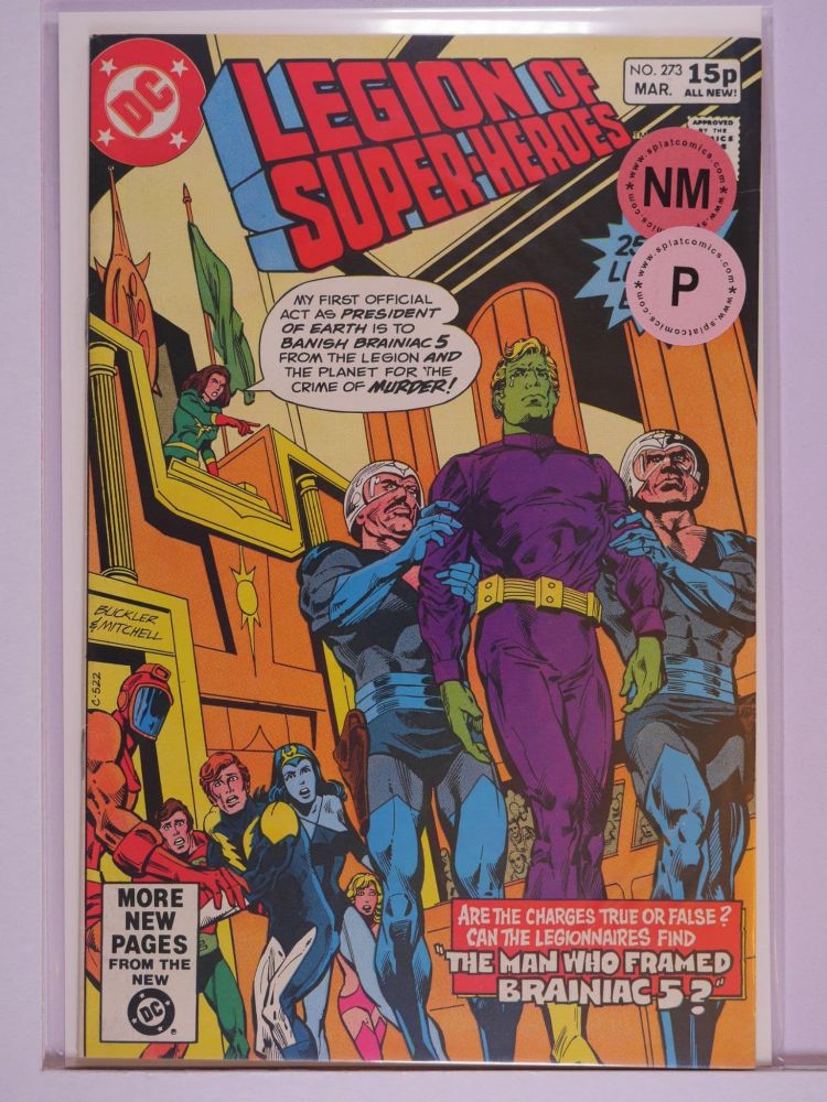 LEGION OF SUPERHEROES (1980) Volume 1: # 0273 NM PENCE