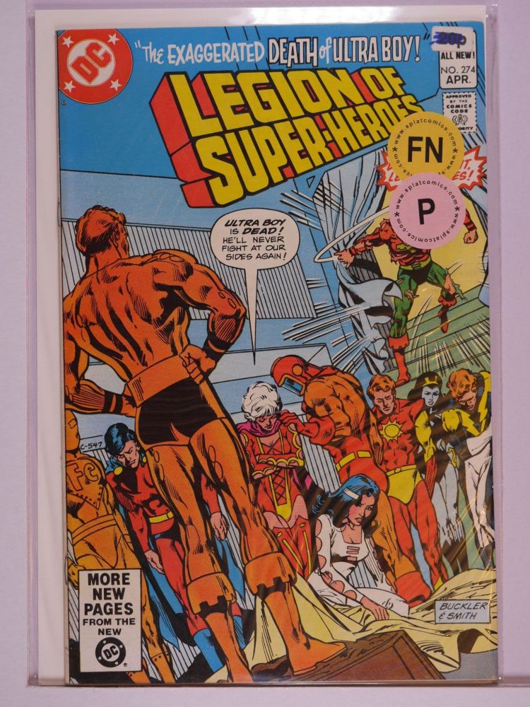LEGION OF SUPERHEROES (1980) Volume 1: # 0274 FN PENCE
