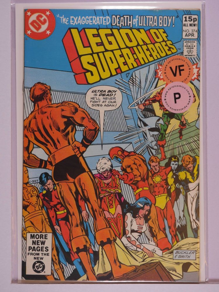 LEGION OF SUPERHEROES (1980) Volume 1: # 0274 VF PENCE