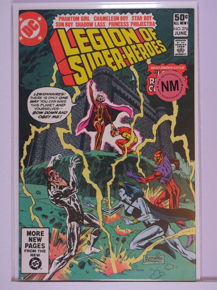 LEGION OF SUPERHEROES (1980) Volume 1: # 0276 NM