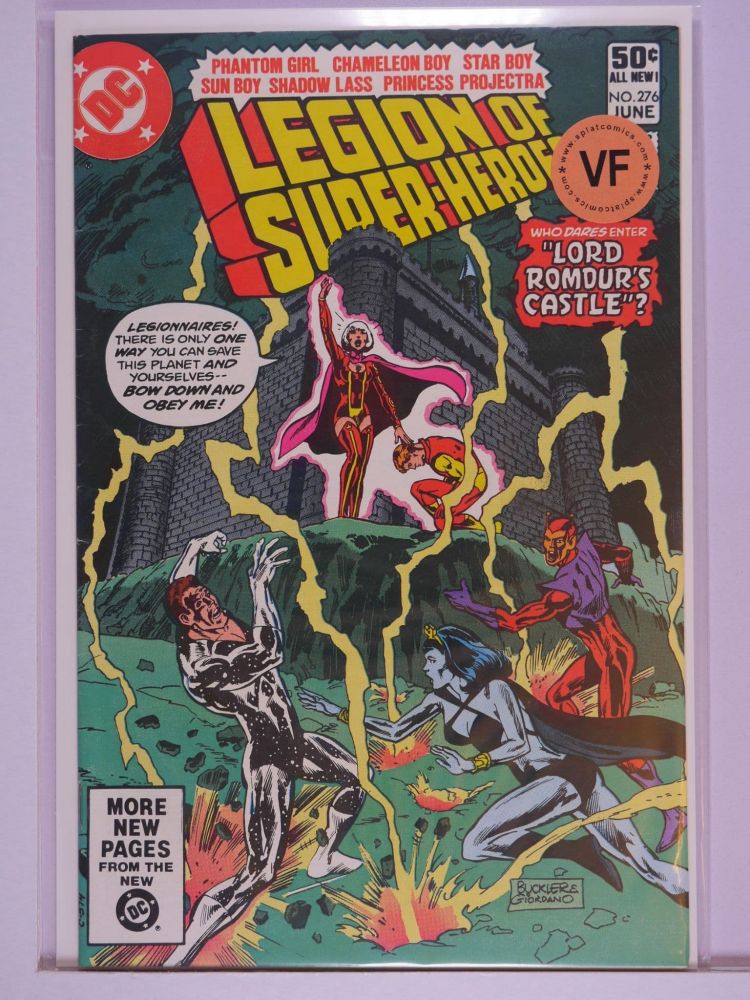 LEGION OF SUPERHEROES (1980) Volume 1: # 0276 VF