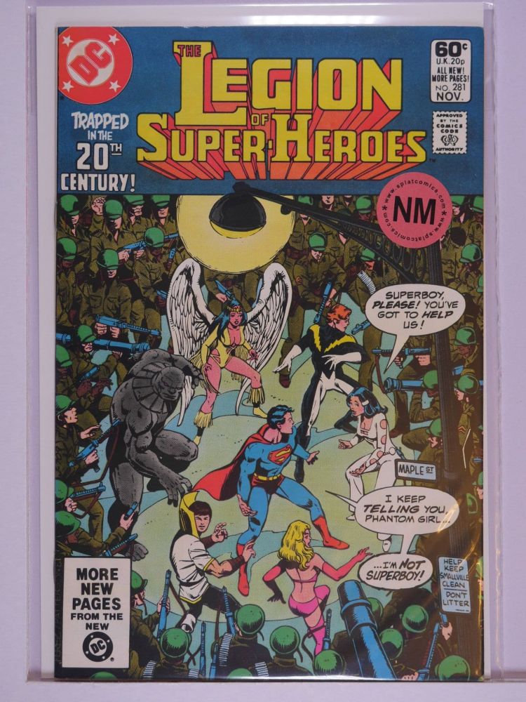 LEGION OF SUPERHEROES (1980) Volume 1: # 0281 NM