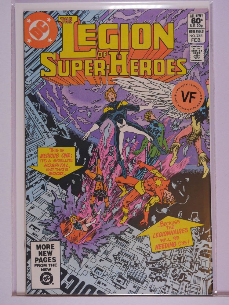 LEGION OF SUPERHEROES (1980) Volume 1: # 0284 VF