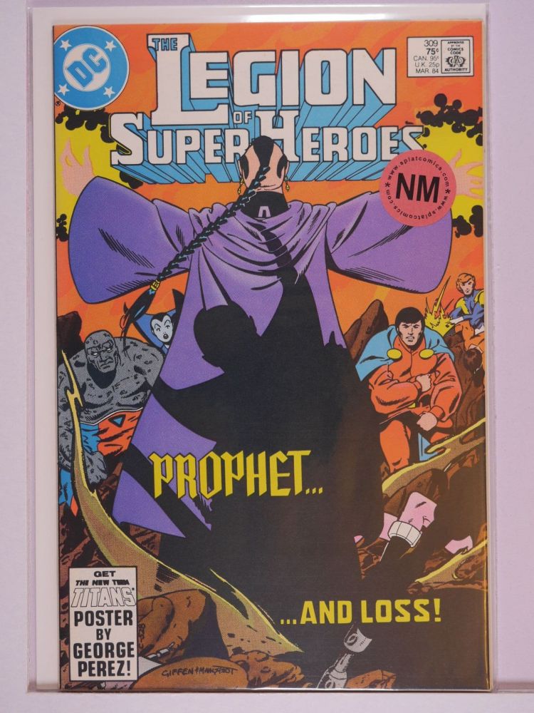 LEGION OF SUPERHEROES (1980) Volume 1: # 0309 NM
