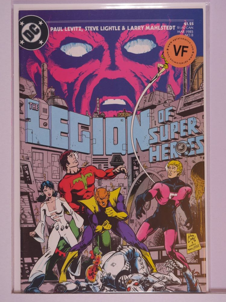 LEGION OF SUPERHEROES (1984) Volume 2: # 0008 VF
