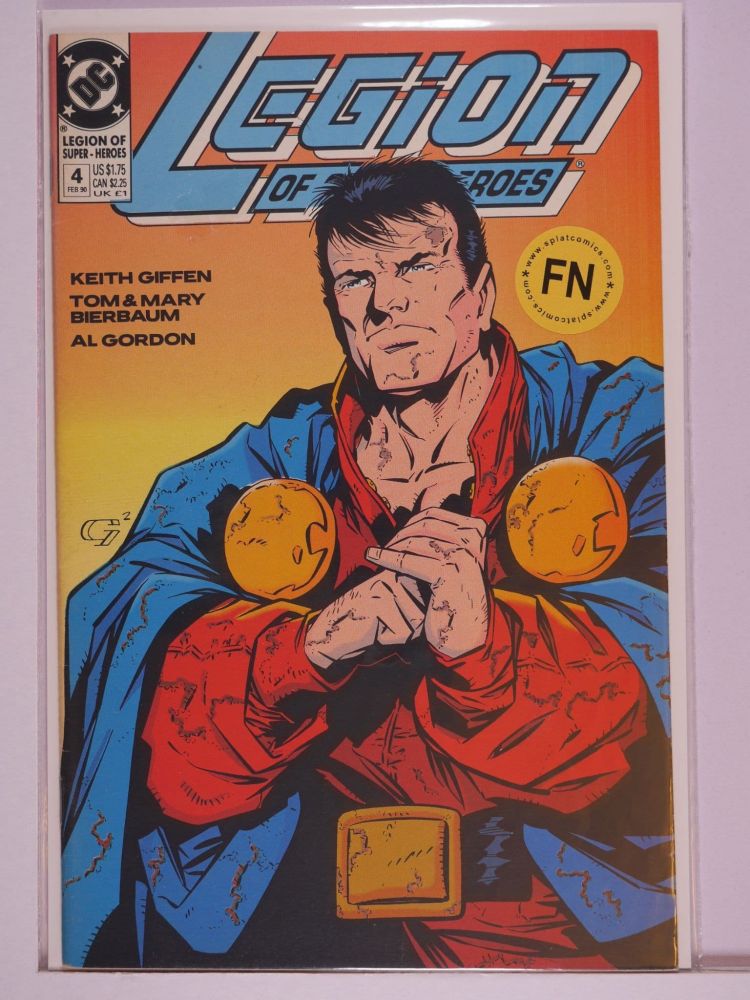 LEGION OF SUPERHEROES (1989) Volume 3: # 0004 FN