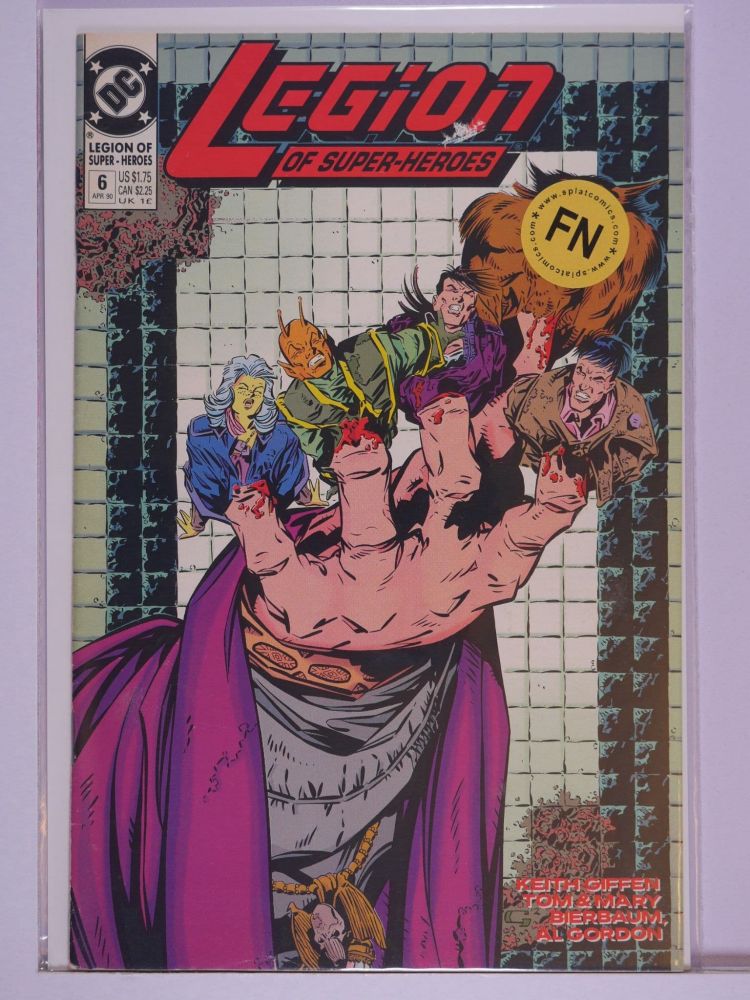 LEGION OF SUPERHEROES (1989) Volume 3: # 0006 FN