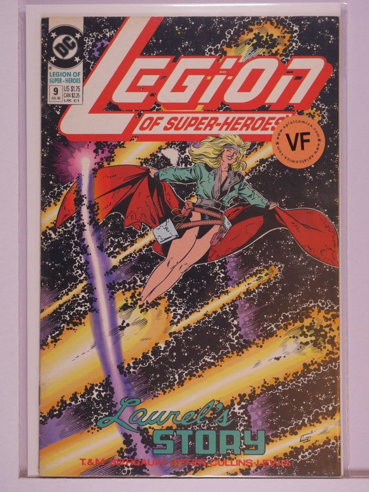 LEGION OF SUPERHEROES (1989) Volume 3: # 0009 VF