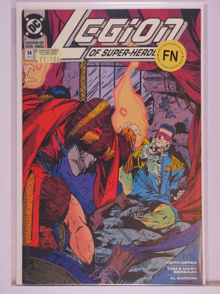 LEGION OF SUPERHEROES (1989) Volume 3: # 0014 FN