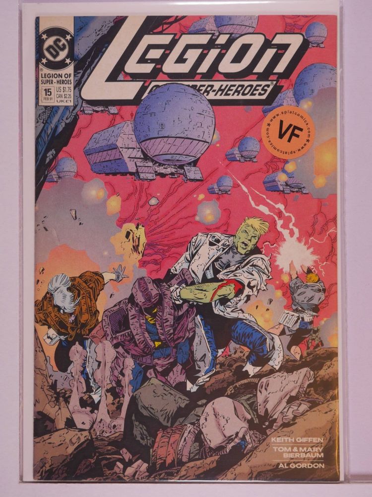 LEGION OF SUPERHEROES (1989) Volume 3: # 0015 VF