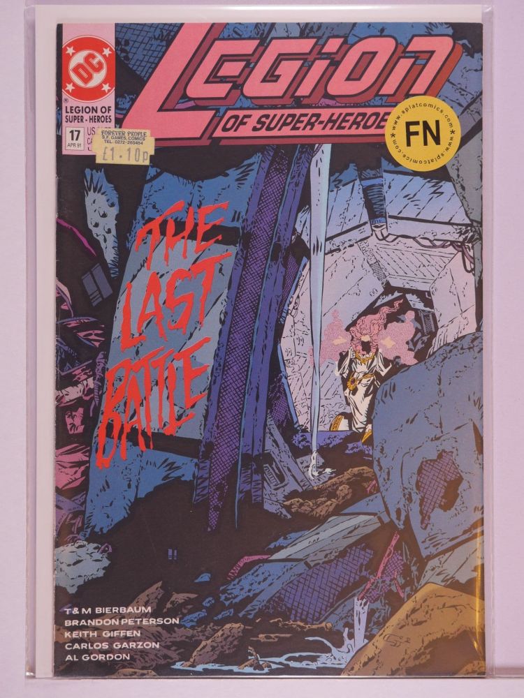 LEGION OF SUPERHEROES (1989) Volume 3: # 0017 FN