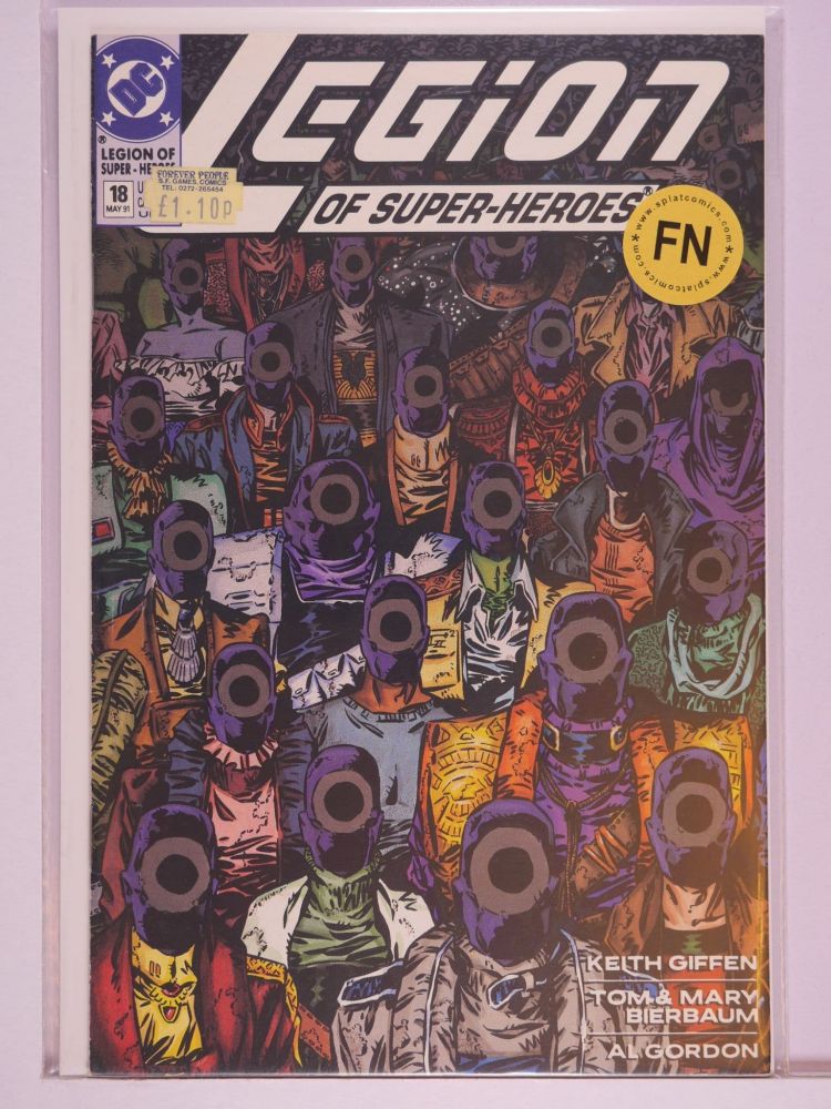 LEGION OF SUPERHEROES (1989) Volume 3: # 0018 FN