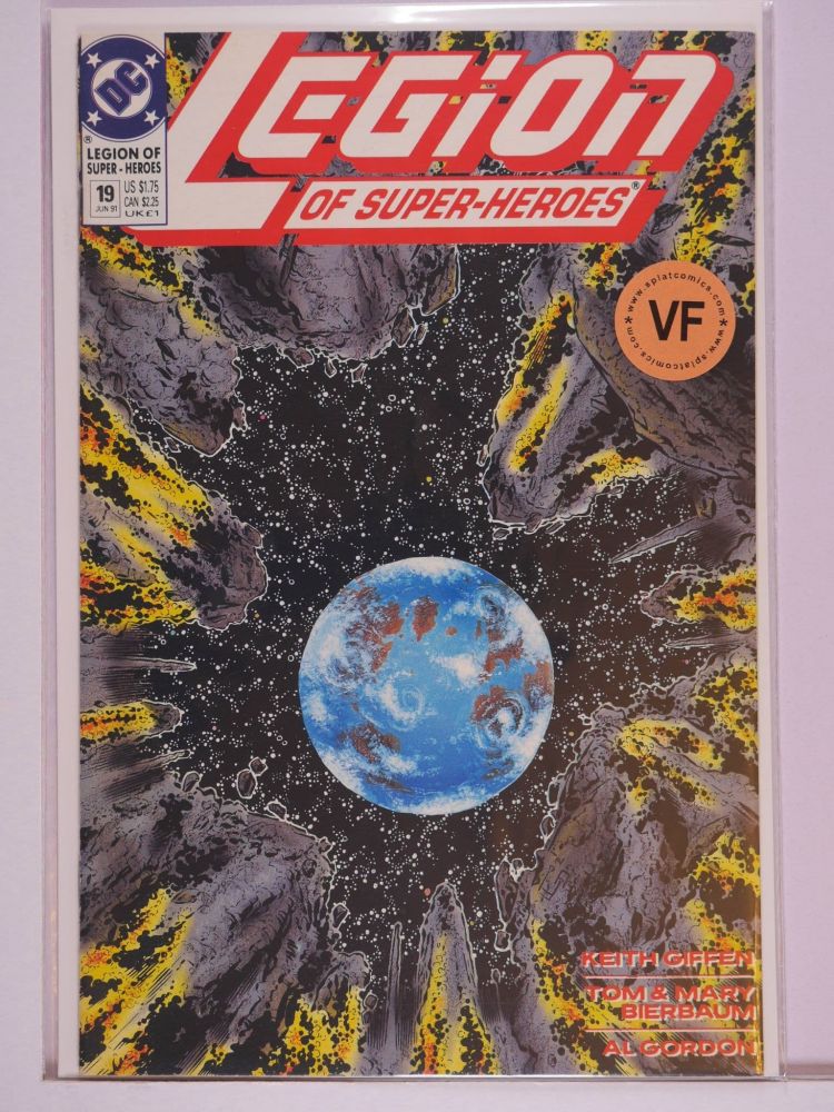 LEGION OF SUPERHEROES (1989) Volume 3: # 0019 VF
