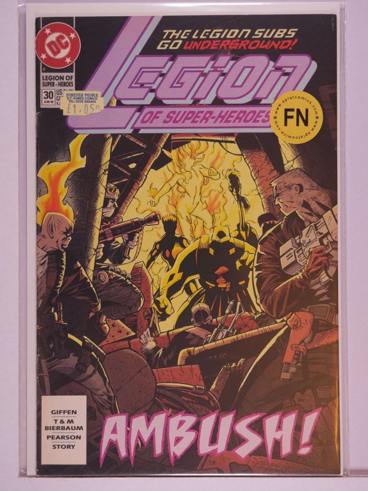 LEGION OF SUPERHEROES (1989) Volume 3: # 0030 FN