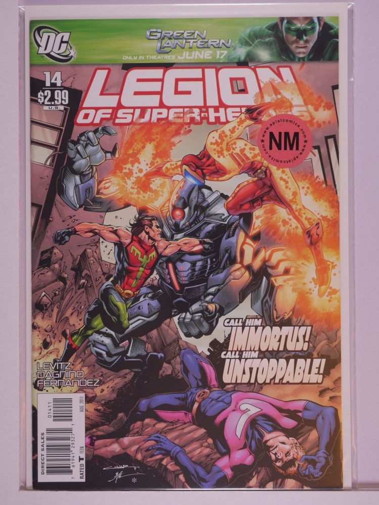 LEGION OF SUPERHEROES (2010) Volume 5: # 0014 NM
