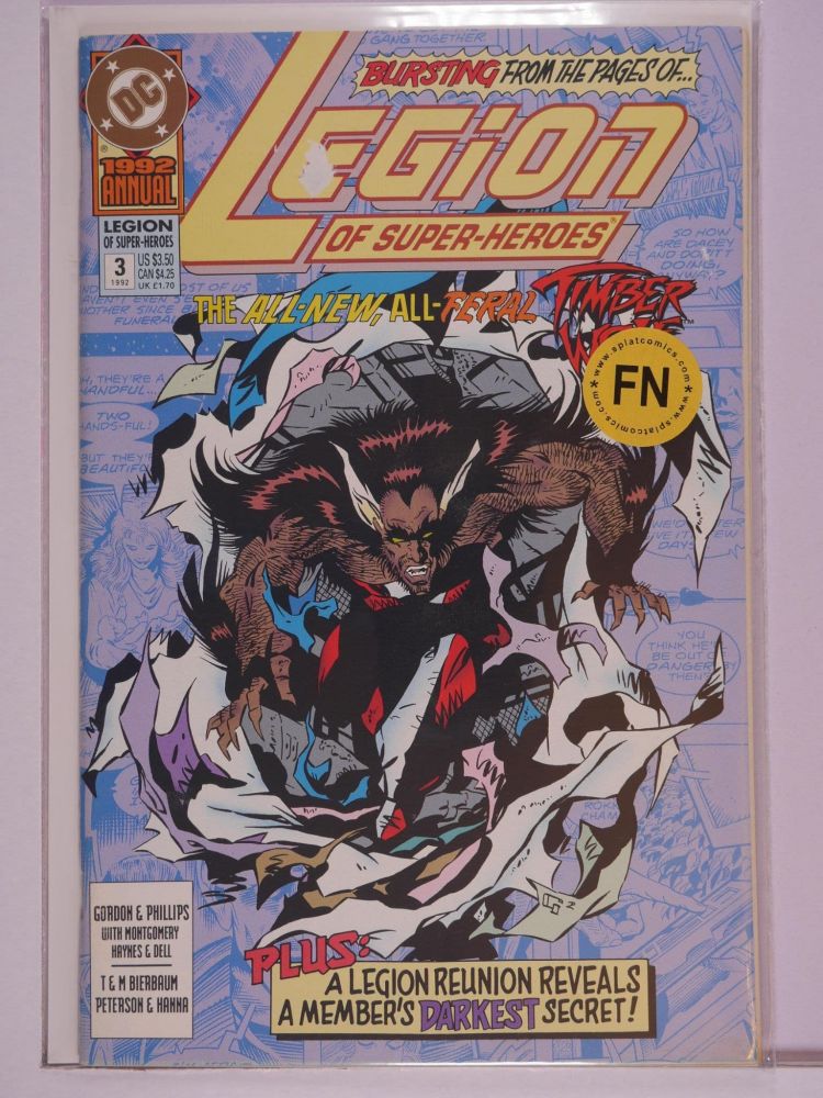 LEGION OF SUPERHEROES ANNUAL (1989) Volume 3: # 0003 FN