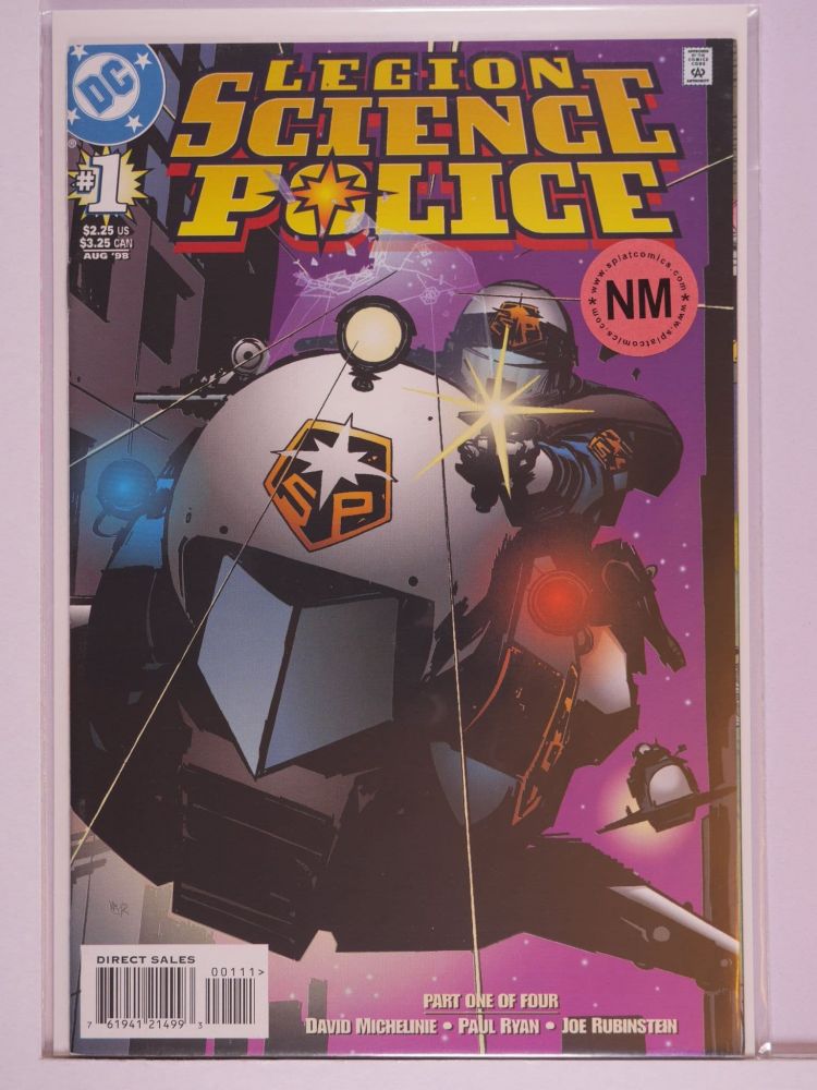LEGION SCIENCE POLICE (1998) Volume 1: # 0001 NM