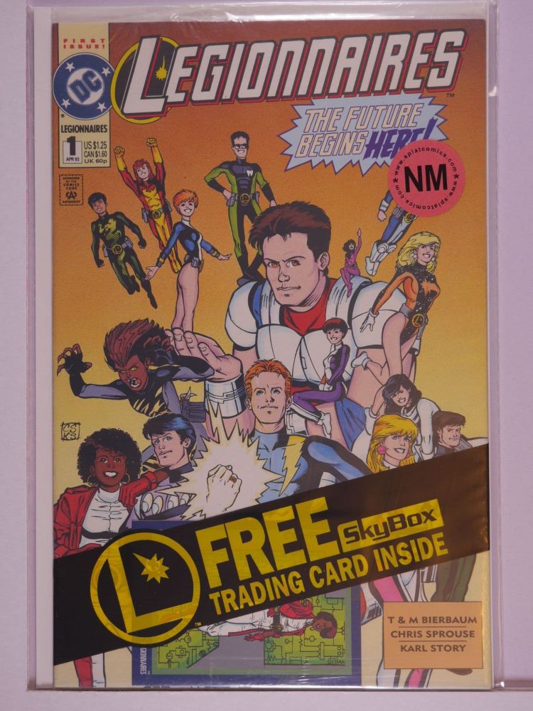 LEGIONNAIRES (1993) Volume 1: # 0001 NM WITH BAG BUT UNSEALED VARIANT