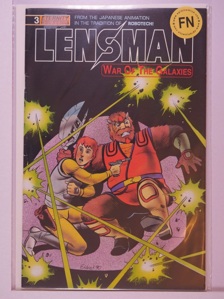 LENSMAN WAR OF THE GALAXIES (1990) Volume 1: # 0003 FN