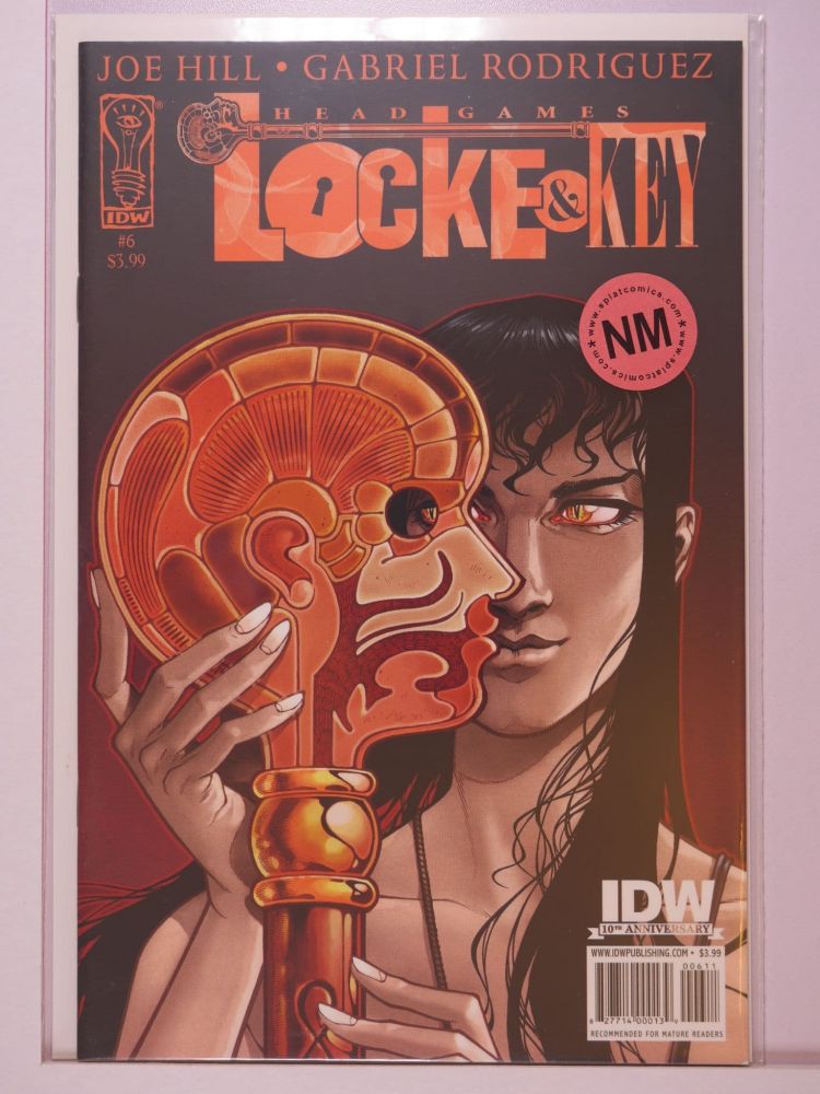 LOCKE AND KEY HEAD GAMES (2009) Volume 1: # 0006 NM