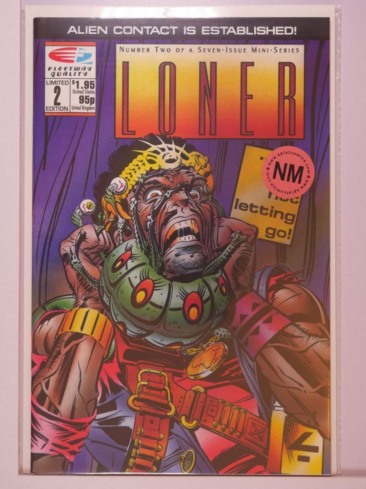 LONER (1990) Volume 1: # 0002 NM