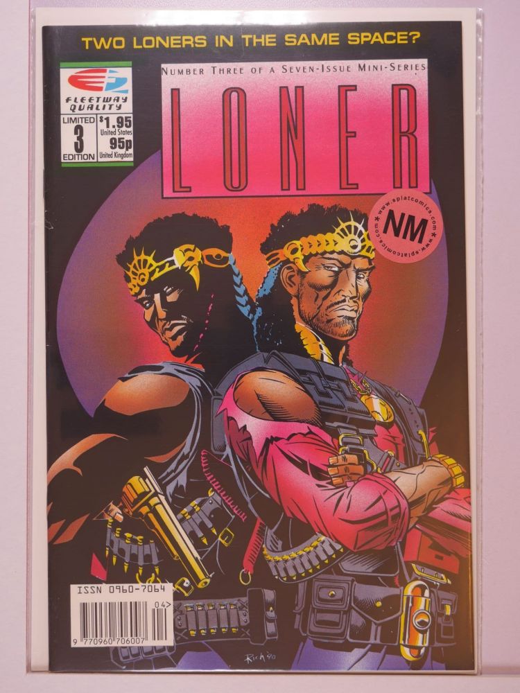 LONER (1990) Volume 1: # 0003 NM