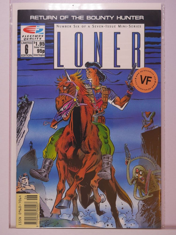 LONER (1990) Volume 1: # 0006 VF