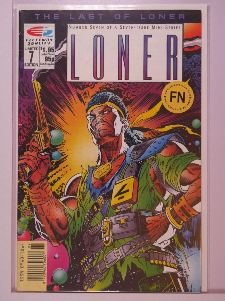LONER (1990) Volume 1: # 0007 FN