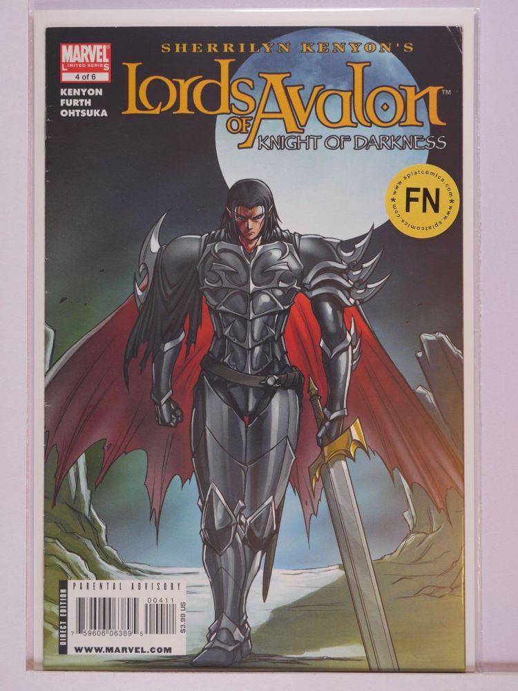 LORDS OF AVALON KNIGHT OF DARKNESS (2009) Volume 1: # 0004 FN