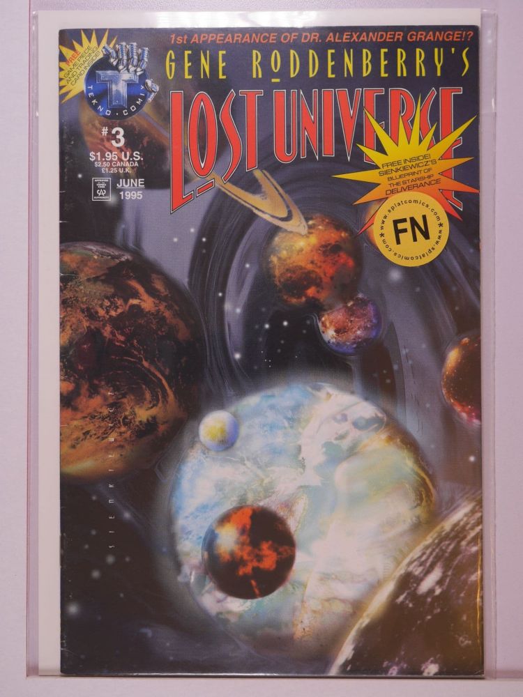 LOST UNIVERSE GENE RODDENBERRYS (1995) Volume 1: # 0003 FN