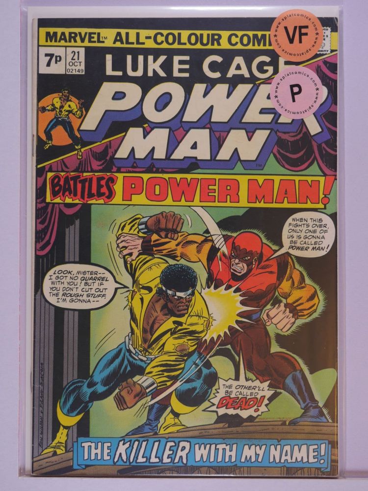 LUKE CAGE POWERMAN (1972) Volume 1: # 0021 VF PENCE