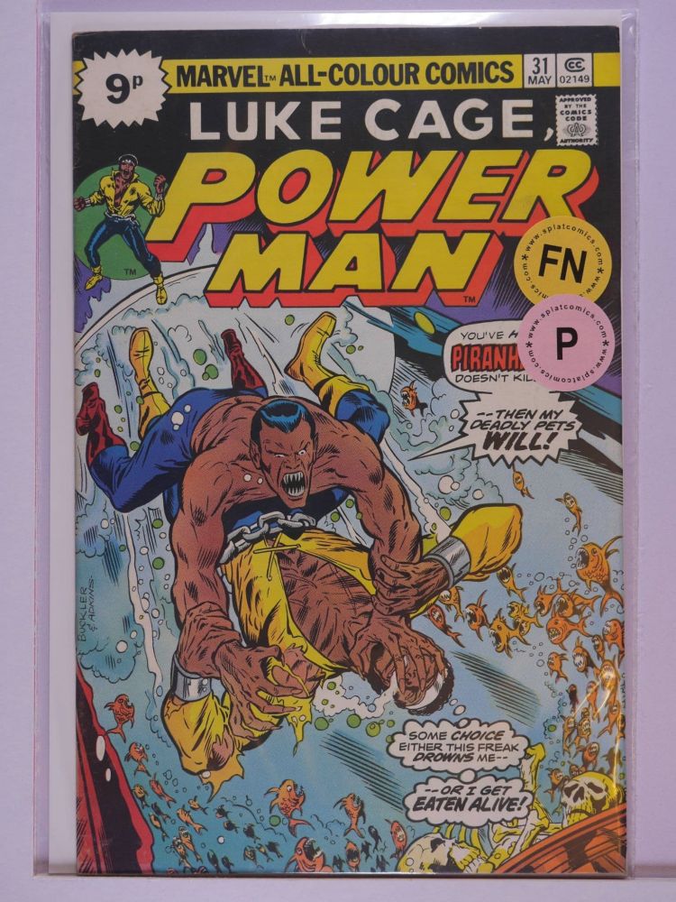 LUKE CAGE POWERMAN (1972) Volume 1: # 0031 FN PENCE