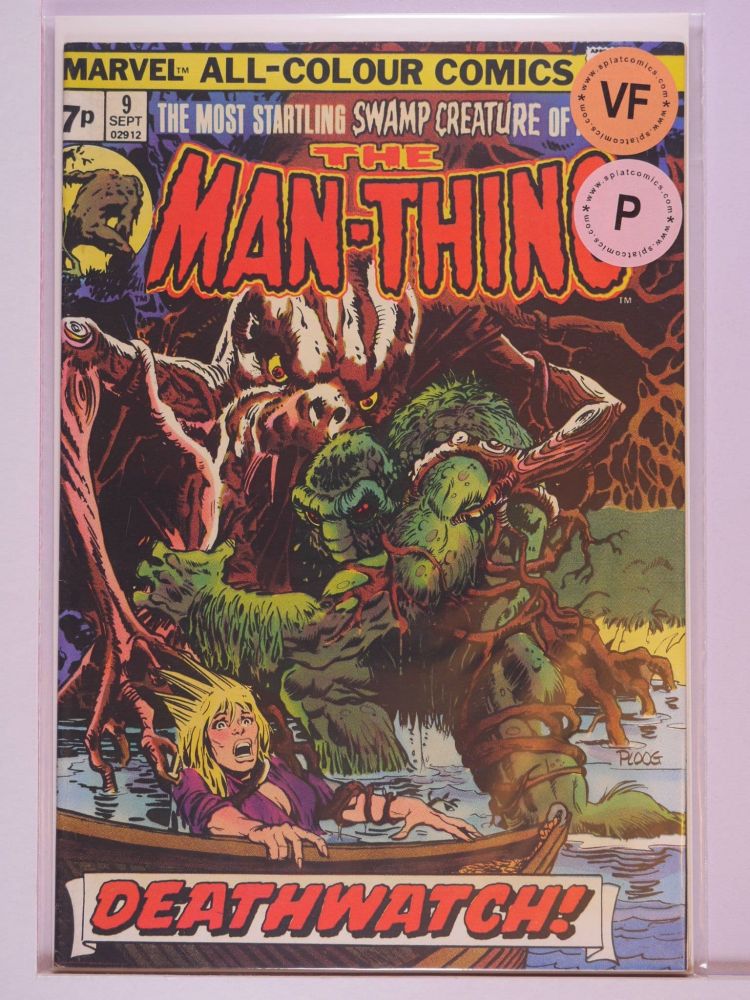 MAN THING (1974) Volume 1: # 0009 VF PENCE
