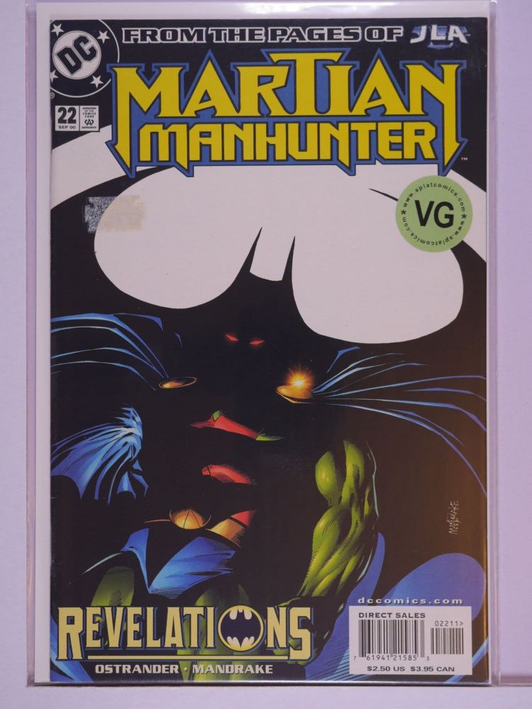 MARTIAN MANHUNTER (1998) Volume 1: # 0022 VG