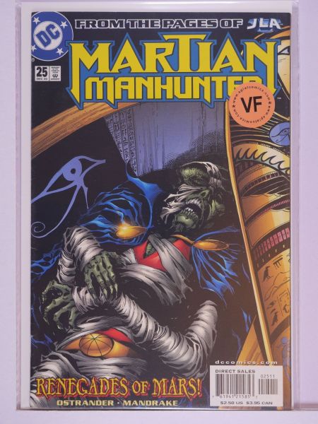 MARTIAN MANHUNTER (1998) Volume 1: # 0025 VF
