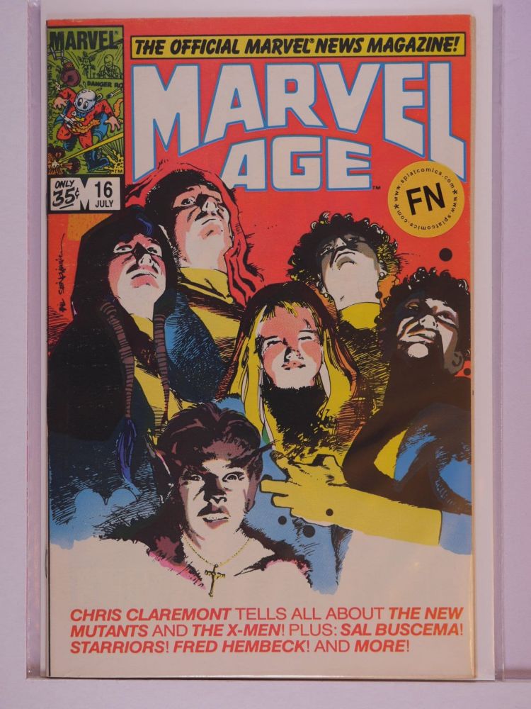 MARVEL AGE (1983) Volume 1: # 0016 FN