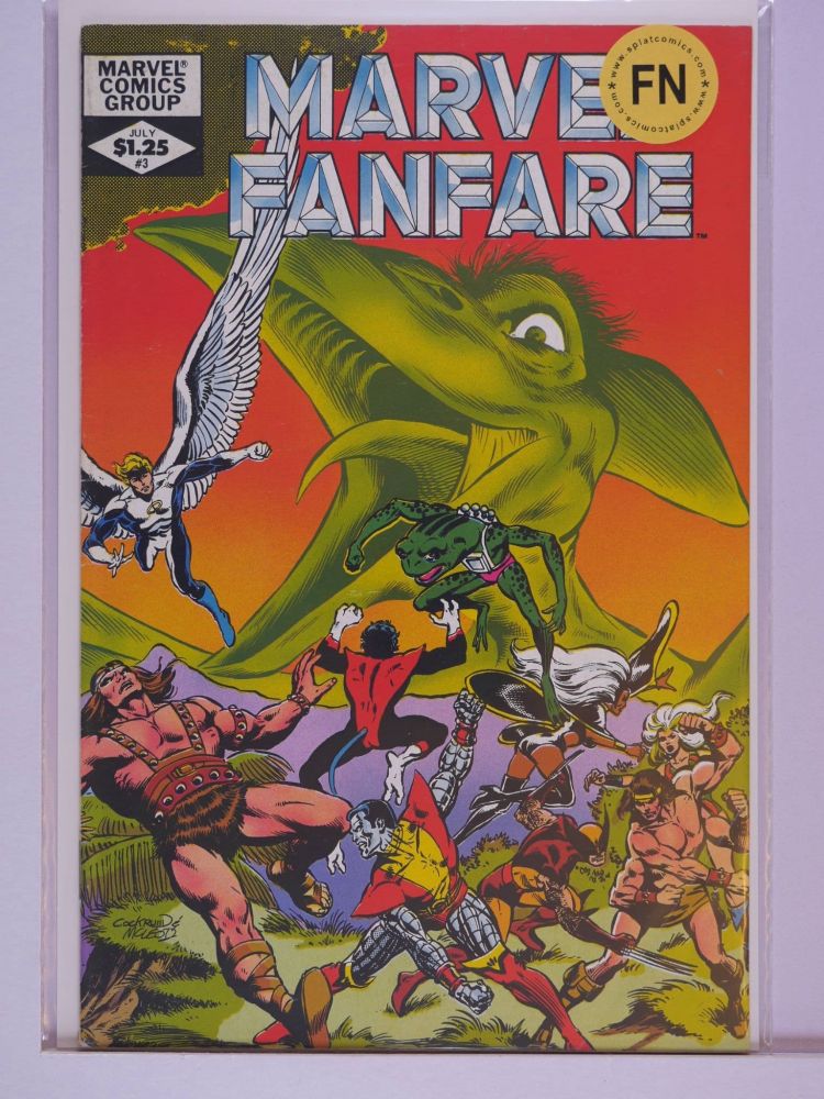 MARVEL FANFARE (1982) Volume 1: # 0003 FN