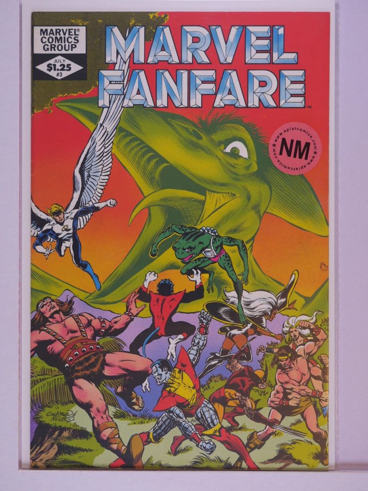 MARVEL FANFARE (1982) Volume 1: # 0003 NM
