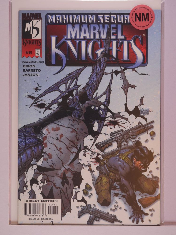 MARVEL KNIGHTS (2000) Volume 1: # 0006 NM
