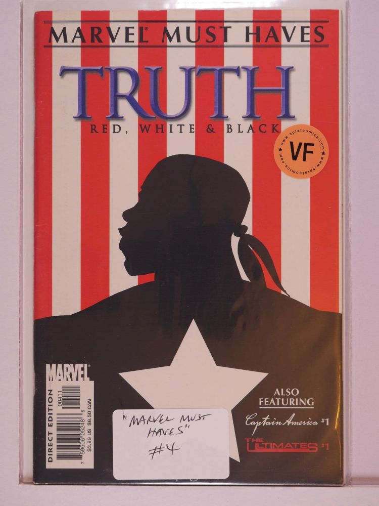 MARVEL MUST HAVES (2001) Volume 1: # 0004 VF TRUTH RED WHITE AND BLACK