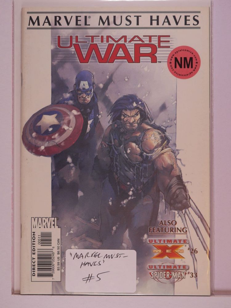 MARVEL MUST HAVES (2001) Volume 1: # 0005 NM ULTIMATE WAR
