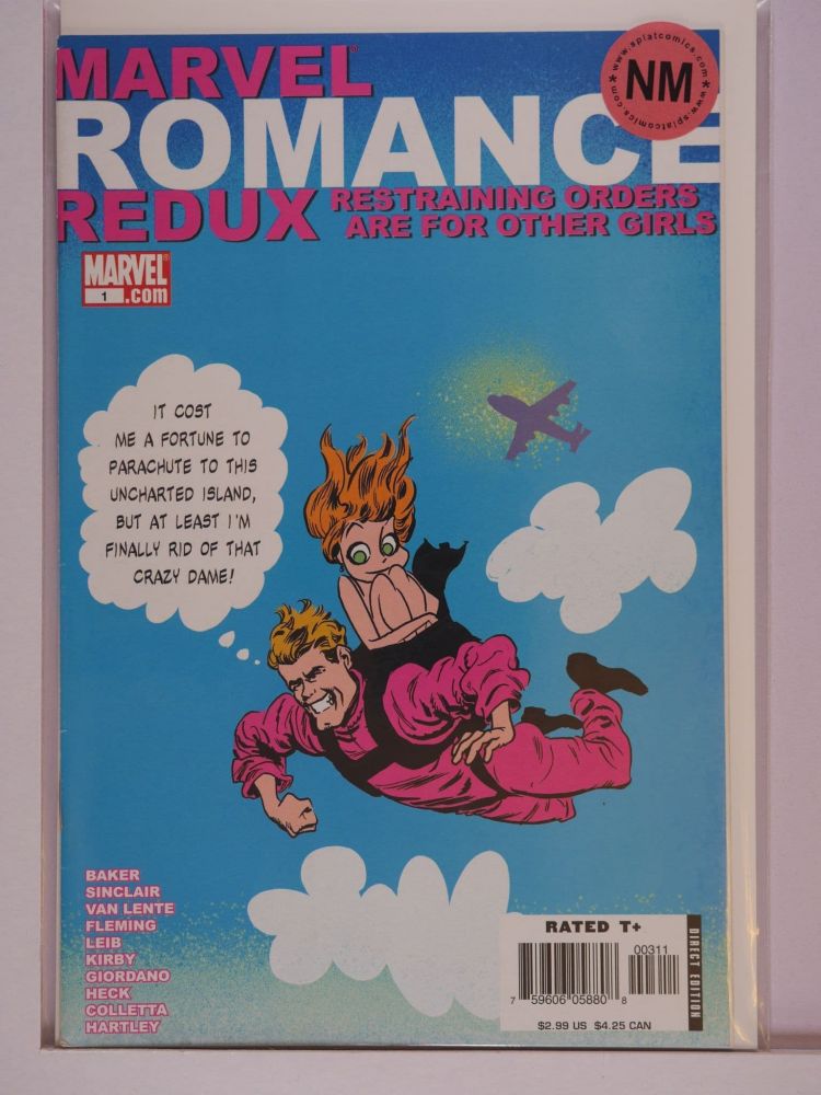 MARVEL ROMANCE REDUX - RESTRAINING ORDERS ARE FOR OTHER GIRLS (2006) Volume 1: # 0001 NM