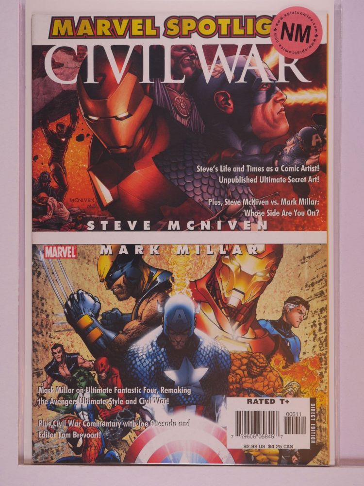 MARVEL SPOTLIGHT (2006) Volume 2: # 0001 NM CIVIL WAR