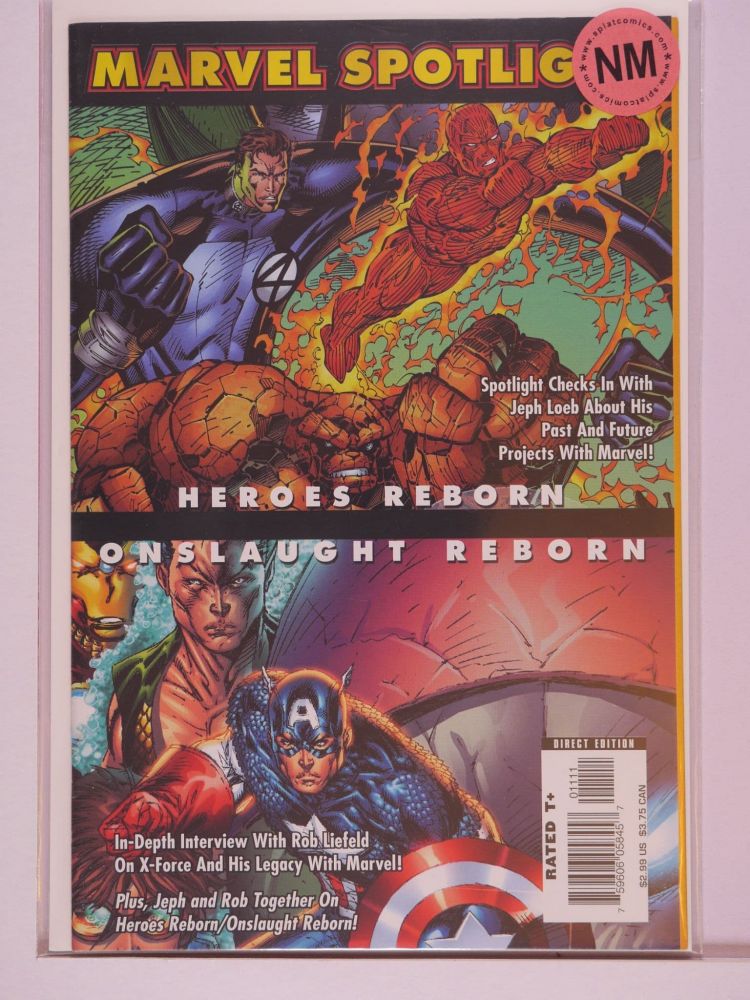 MARVEL SPOTLIGHT (2006) Volume 2: # 0001 NM HEROES REBORN AND ONSLAUGHT AND REBORN