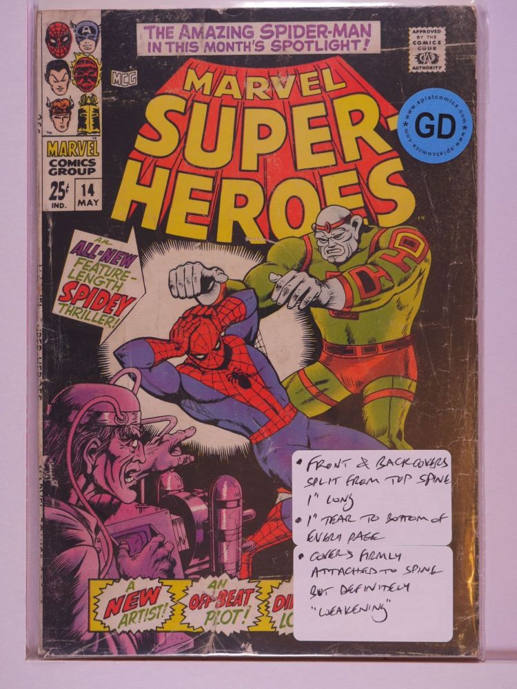 MARVEL SUPER HEROES (1966) Volume 1: # 0014 GD