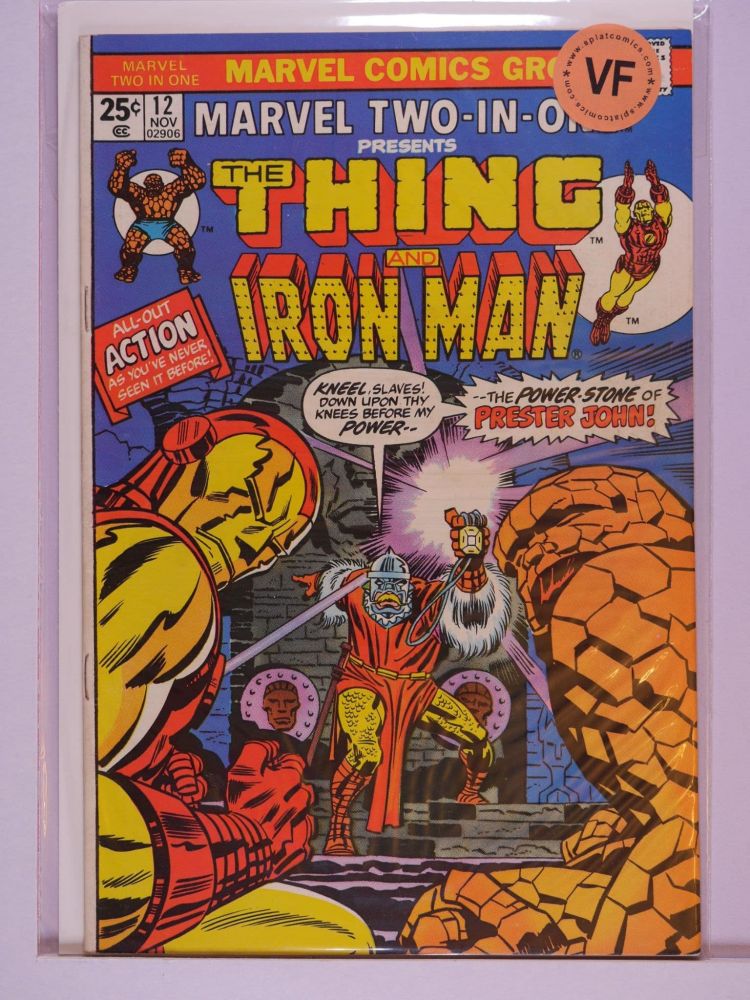 MARVEL TWO IN ONE (1974) Volume 1: # 0012 VF