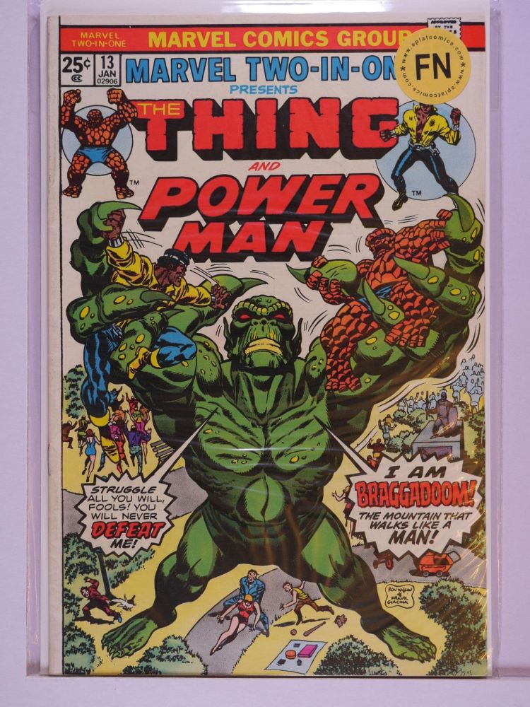 MARVEL TWO IN ONE (1974) Volume 1: # 0013 FN