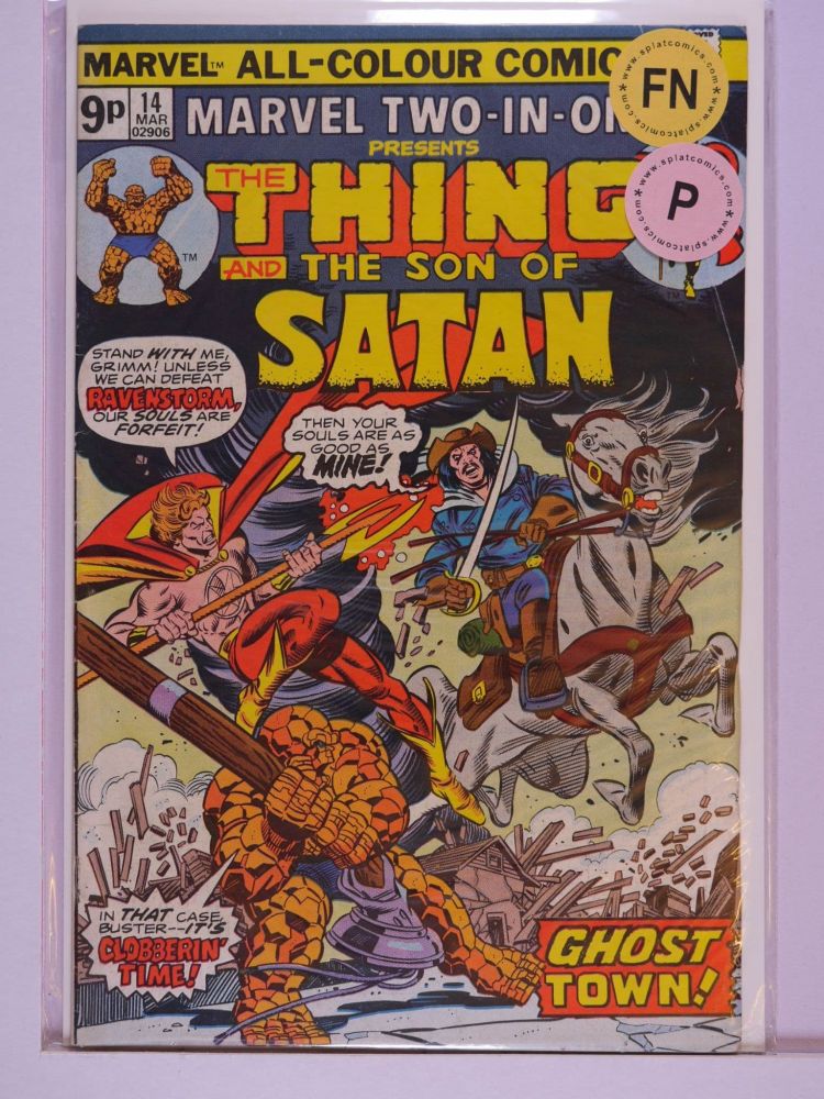 MARVEL TWO IN ONE (1974) Volume 1: # 0014 FN PENCE