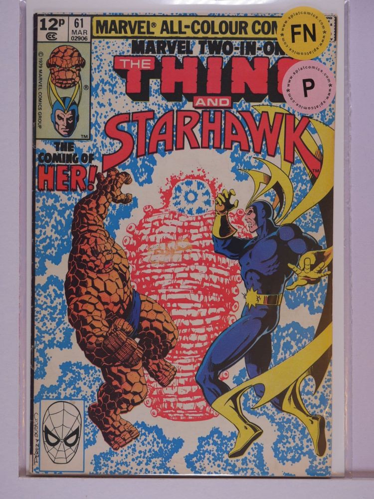 MARVEL TWO IN ONE (1974) Volume 1: # 0061 FN PENCE