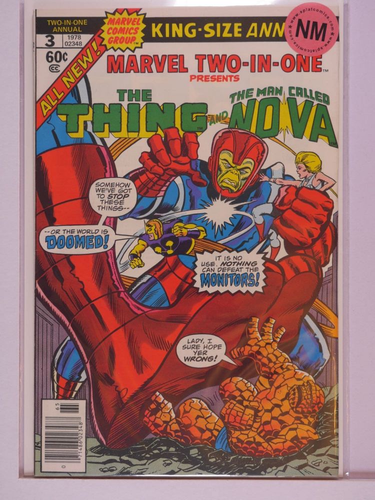 MARVEL TWO IN ONE ANNUAL (1976) Volume 1: # 0003 NM